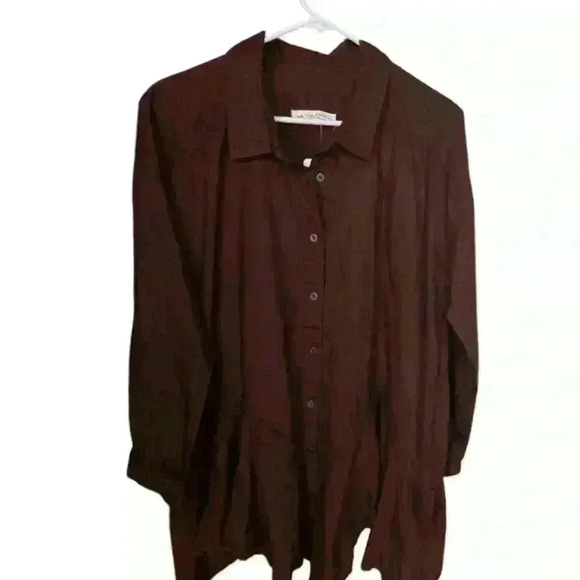 FREE PEOPLE We The Free - Freya Poplin Tunic timeless relaxed fit size S . - Picture 3 of 14